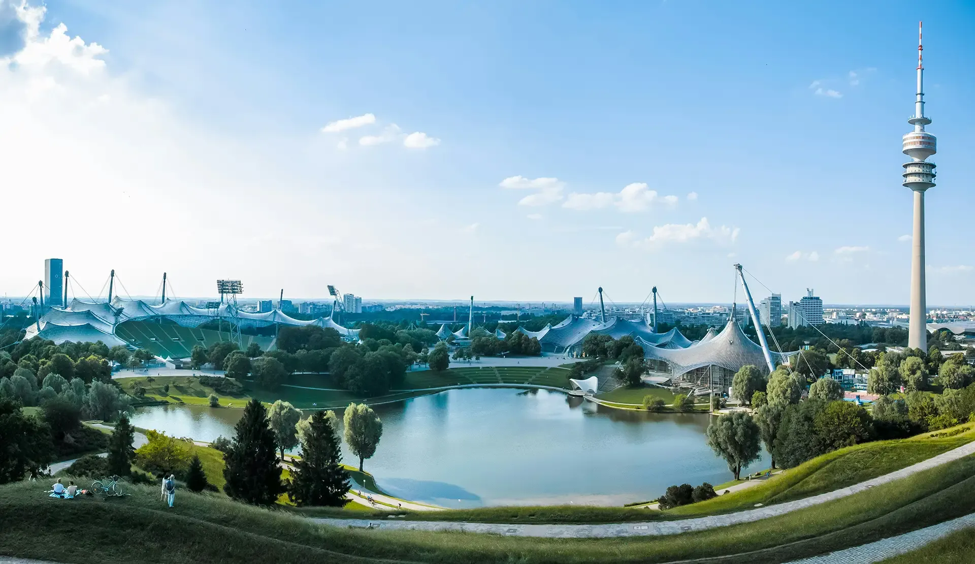 Munich Olympic Park by Tuguldur Baatar on Unsplash